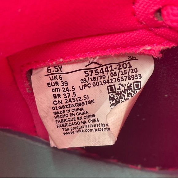 NIKE Air Jordan 1 Retro High ‘Tolyo Bio Hack’. 6.5Y - Picture 5 of 6